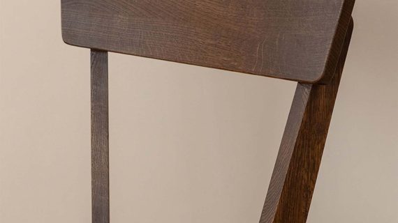 Miniaturka 8 - Krzesło dębowe z beżowym siedziskiem MAX