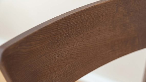 Miniaturka 9 - Krzesło dębowe z beżowym siedziskiem MAX