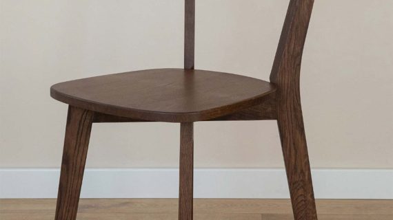 Miniaturka 4 - Krzesło dębowe MAX Tabacco