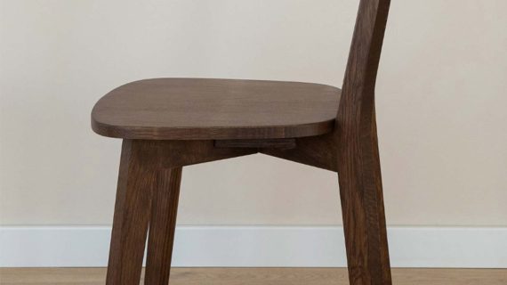 Miniaturka 5 - Krzesło dębowe MAX Tabacco