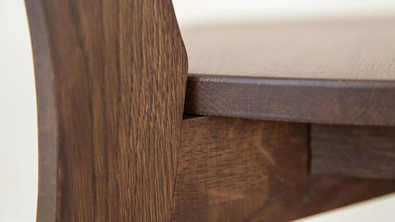 Miniaturka 8 - Krzesło dębowe MAX Tabacco