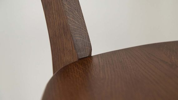 Miniaturka 9 - Krzesło dębowe MAX Tabacco