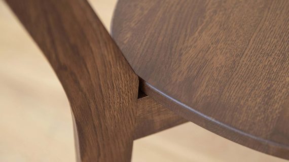 Miniaturka 10 - Krzesło dębowe MAX Tabacco