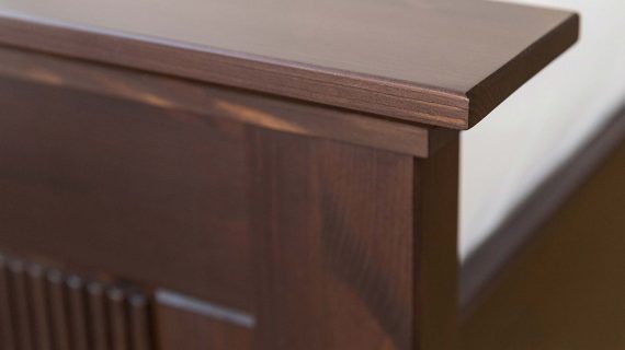 Miniaturka 4 - Skandynawskie klasyczne sosnowe łóżko Kalari