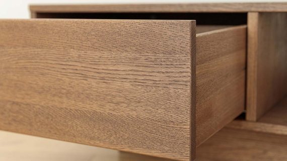 Miniaturka 6 - Klasyczny dębowy nowoczesny stolik Essentia