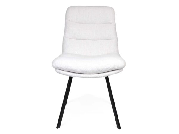 Loftowe krzesło tapicerowane Herla CHAIR METAL LEGS