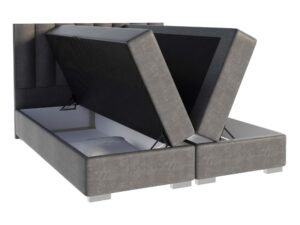 Miniaturka 5 - Łóżko kontynentalne designerskie tapicerowane Tiziana