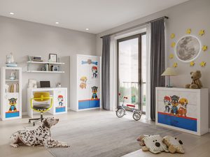Miniaturka 13 - Zestaw mebli dziecięcych z pieskami ratownikami inna aranżacja
