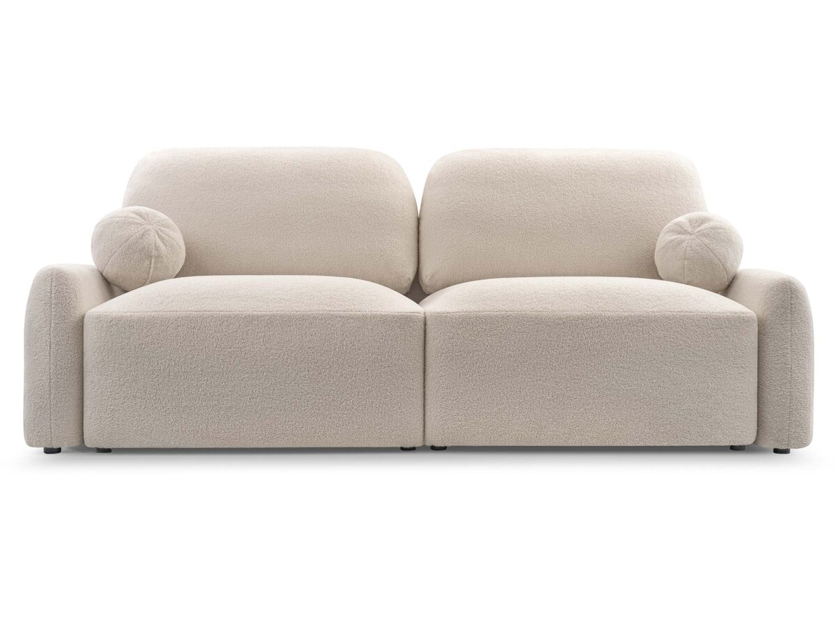 2-Sitzer Schlafsofa mit Bettkasten Plumpy