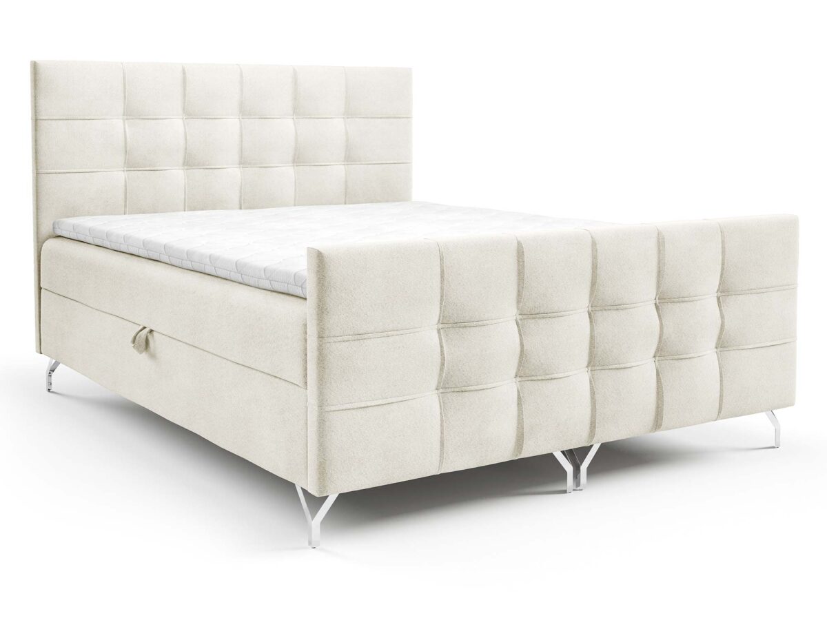 Loft-Boxspringbett mit Matratze Sally 7 lux