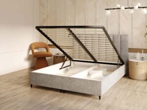 Miniaturka 7 - Loftowe łóżko w tkaninie premium Thiago