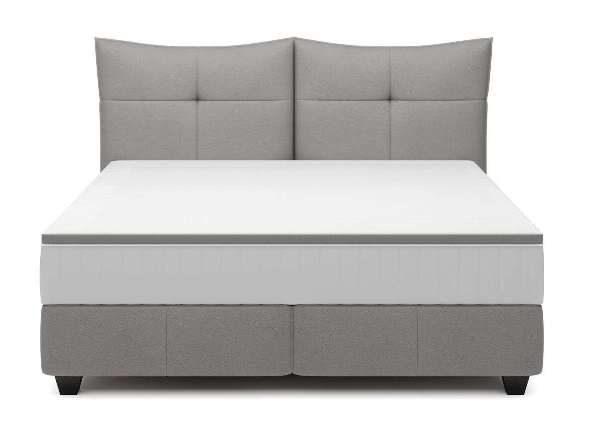 Polster-Doppelbett mit weichem Kopfteil Cadis