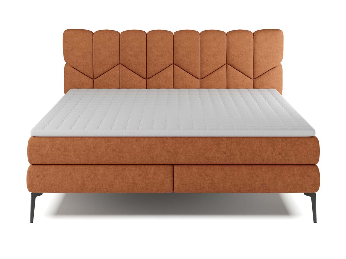 Elegantes Boxspring-Doppelbett Bari