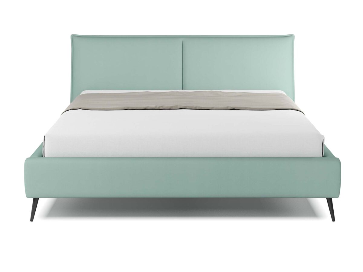 Modernes Polster-Doppelbett mit Bettkasten ZOYA