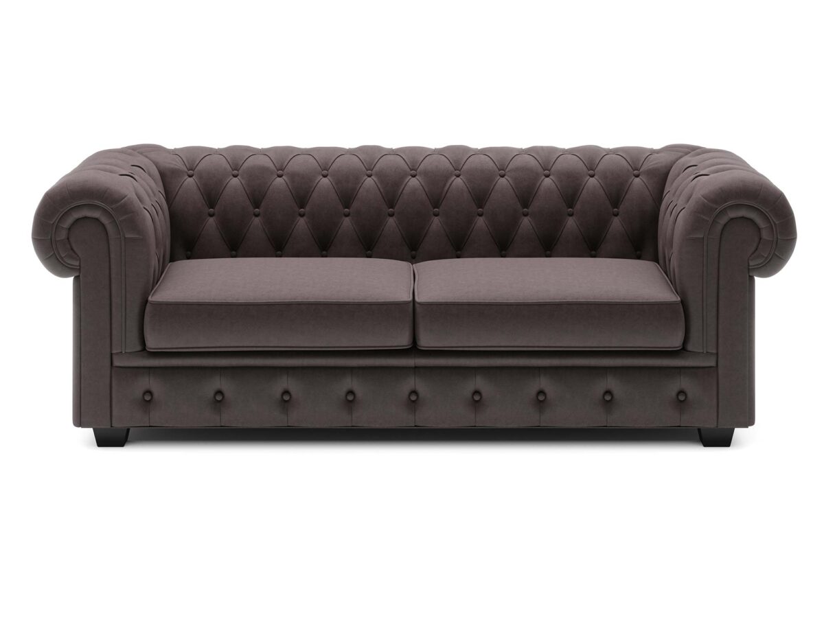 Klassisches gestepptes 3-Sitzer Sofa CHESTERFIELD 3