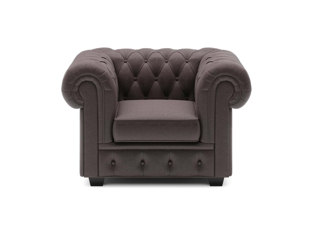 Klassischer gesteppter Sessel CHESTERFIELD 1