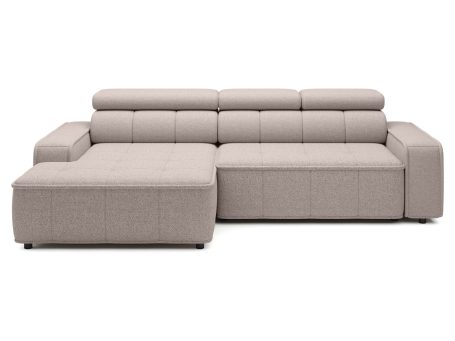 Narożnik z elektrycznym wysuwem THIAGO S