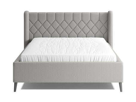 Łóżko tapicerowane eleganckie do sypialni DIANA