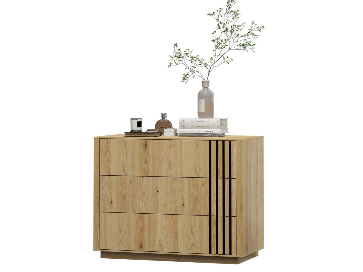 Geriffelte Kommode 3S DORELLO
