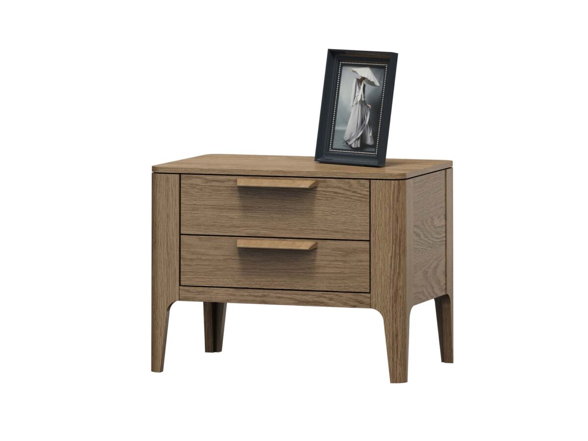 Eleganter Nachttisch mit Schubladen Cavoria