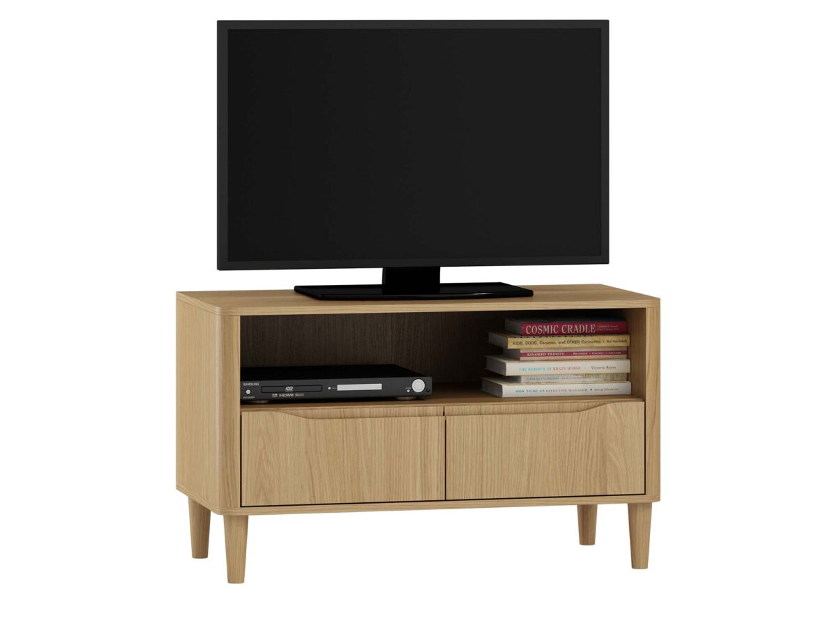 TV-Schrank Alpeneiche Natur 100 cm 2S Verlina