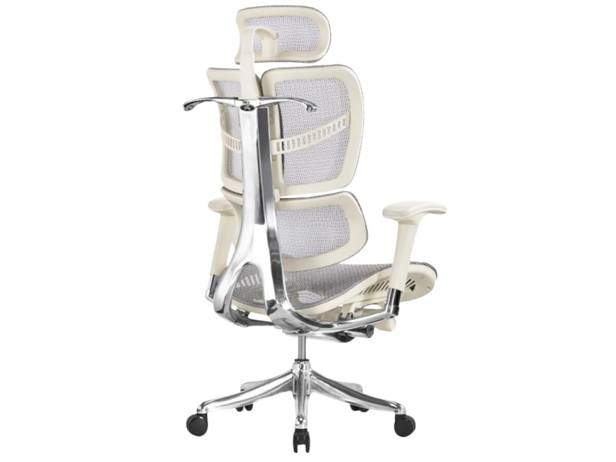 Ergonomischer Büro- und Gamingstuhl weiß ERGOFLY FLY G T-06 White