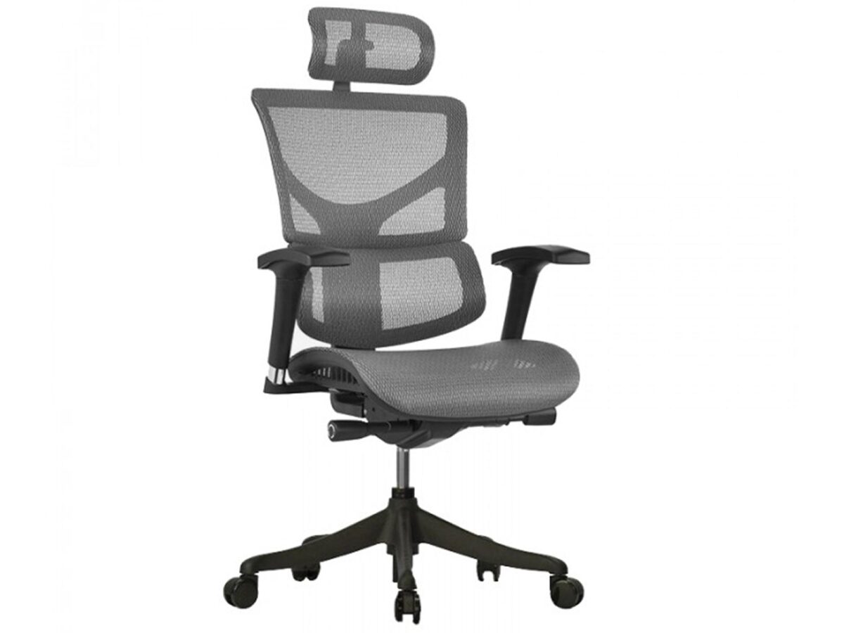 Ergonomischer Büro- und Gamingstuhl ERGOFLY SAIL T-07 Grey