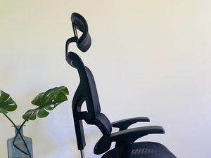 Miniatura 5 - Kancelářské křeslo ergonomiczny černý siatkowy v aranžmá profil