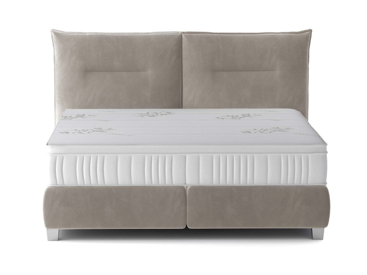 Modernes Polster-Doppelbett mit Matratze Fog