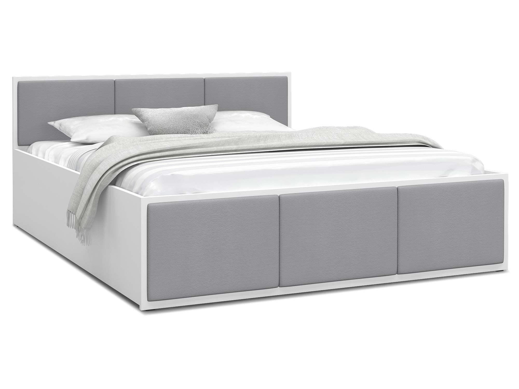 Gepolstertes Bett Limone T mit Stauraum Gepolstertes Bett Limone T mit Stauraum