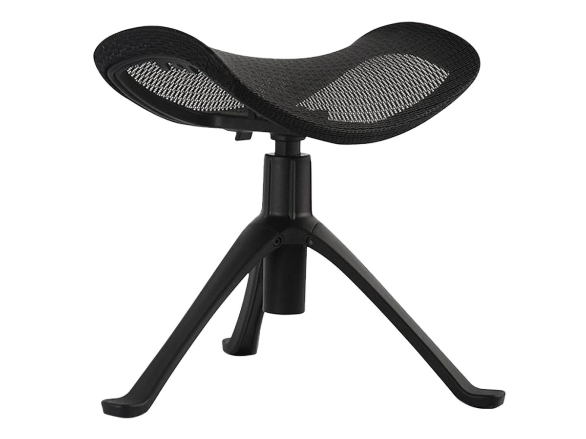 Ergonomische Fußstütze ERGOFLY Ottoman T-01 Black