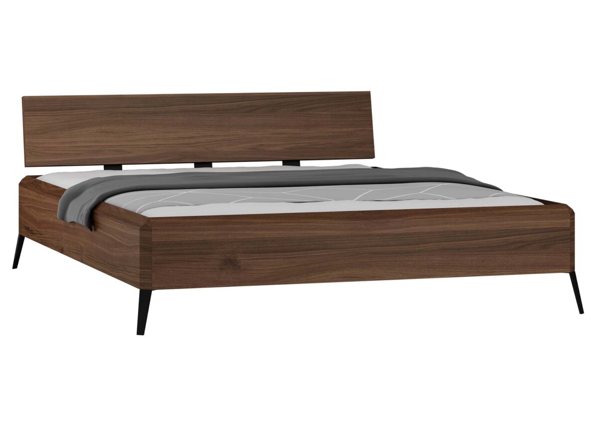 Postel 90/140/160×200 cm ořech baltimore Lumeria