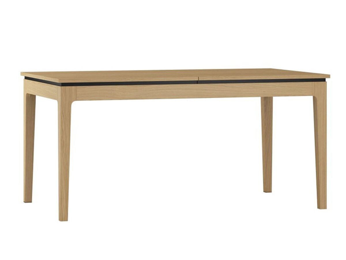 Ausziehtisch Eiche Schwarz 160-240 cm Saviero