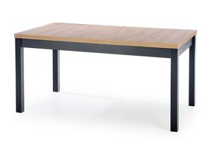 Miniaturka 3 - Stół do jadalni z drewnianym blatem i ciemnymi nogami