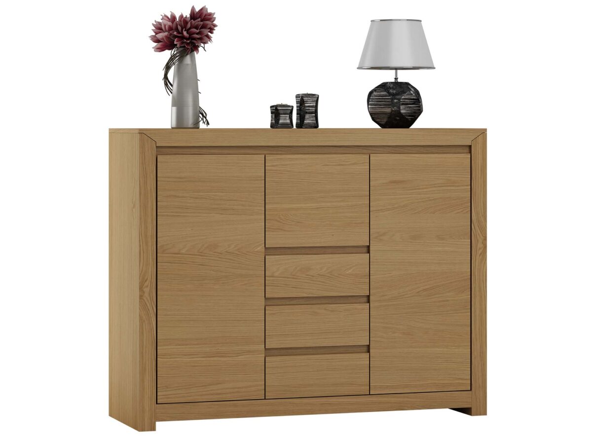 Maxi-Barschrank Alpeneiche 150×120 cm Orviano