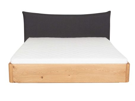 Łóżko Dębowe w Stylu Nowoczesnym Lelina B