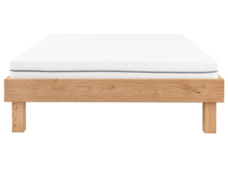 Stylowe Łóżko Dębowe bez Oparcia 210 RAMA Rorina 210