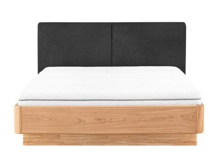 Łóżko Dębowe do Nowoczesnych Wnętrz Lelina L