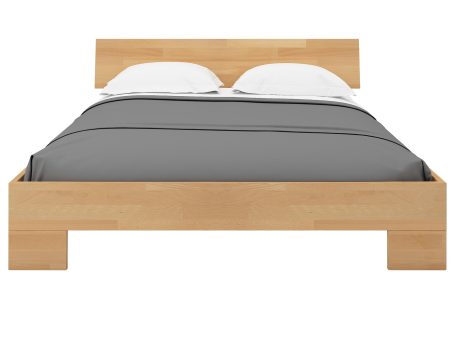 Łóżko Bukowe w Nowoczesnym Stylu Mara