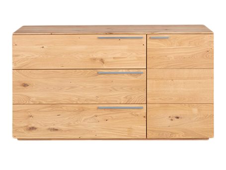 Komoda drewniana z litego drewna Arella 3L1T