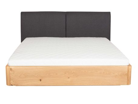 Wysokiej Jakości Łóżko Dębowe do Sypialni Lelina A DĄB