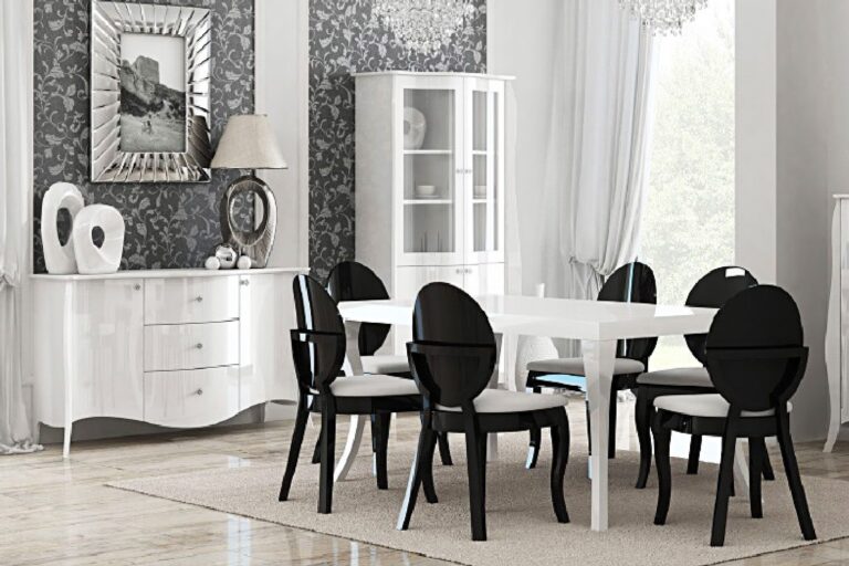 Kolekce Barocco – Glamour jídelna