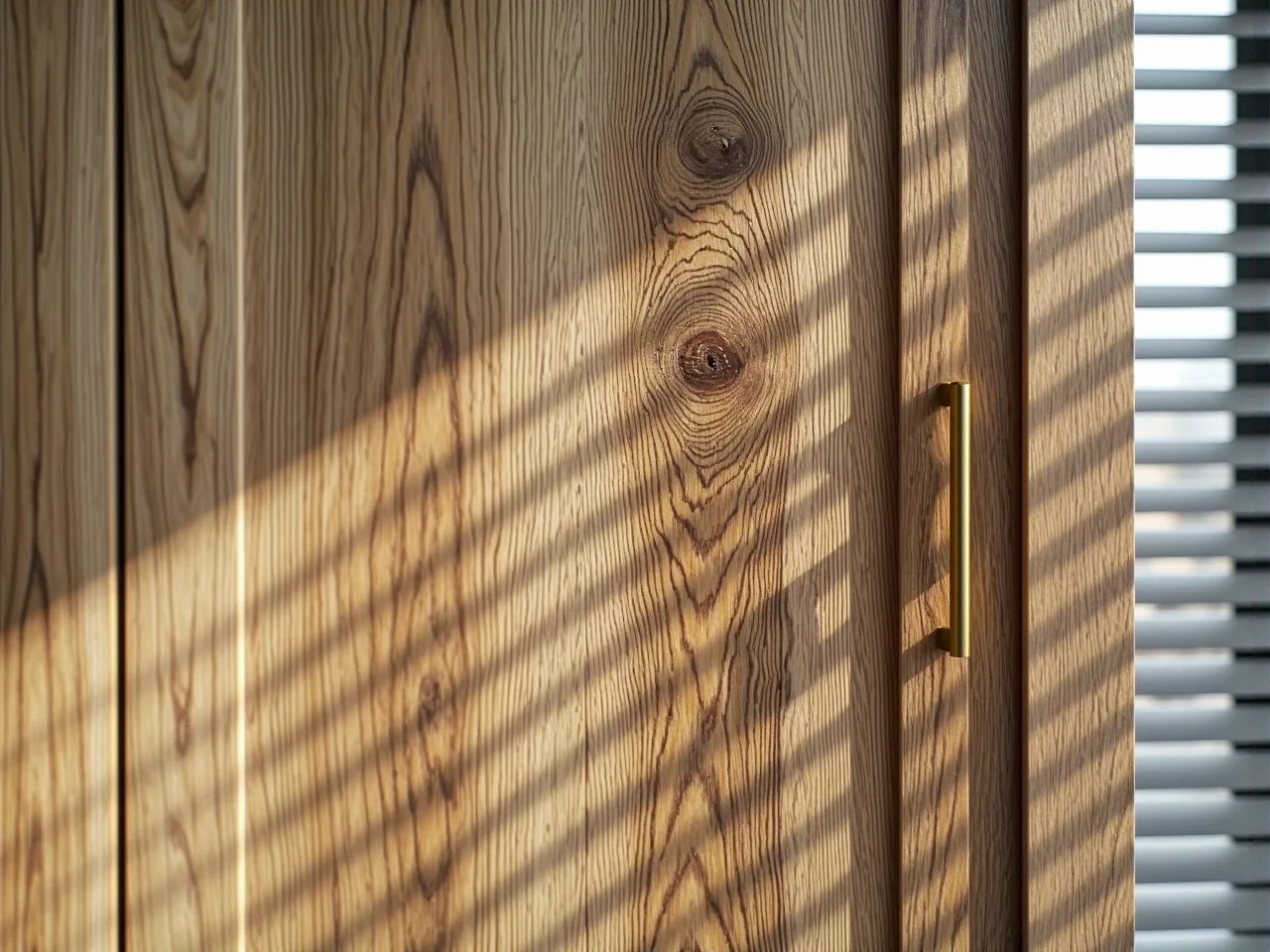 Skříň: přírodní dub, nebo ořech? Test odolnosti a ceny po 5 letech