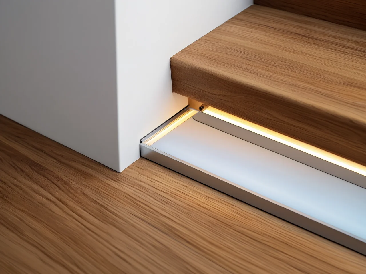 LED osvětlení schodiště: Zapuštěná montáž krok za krokem DIY