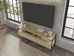 Miniatura 6 - TV stolek Fly push to open 150 cm, dub cremona