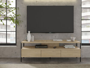 Miniatura 7 - TV stolek Fly push to open 150 cm, dub cremona