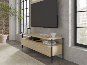Miniatura 8 - TV stolek Fly push to open 150 cm, dub cremona