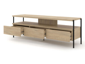 Miniatura 1 - TV stolek Fly push to open 150 cm, dub cremona
