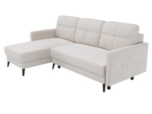 Miniatura 1 - Rohová souprava Bela s funkcí spaní a úložným prostorem 218 cm, spaní 125x210 cm