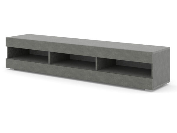 TV-Lowboard Mona hängend/stehend 160 cm grau